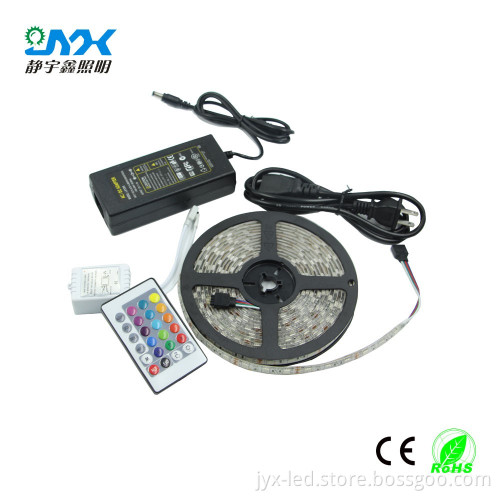 CE ROHS FCC led ribbon remote controller 5050 rgb LED strip Light